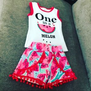 One in a melon set